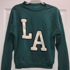 H&M DIVIDED | varsity style crewneck